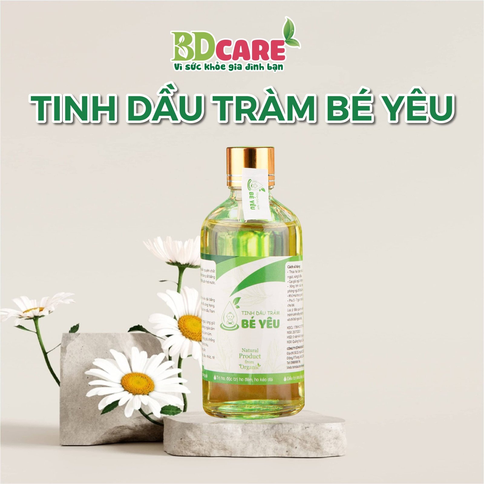 Tinh dầu tràm Bé Yêu