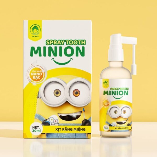 Xịt Răng Miệng Spray Tooth Minion 30ml - hinh 01