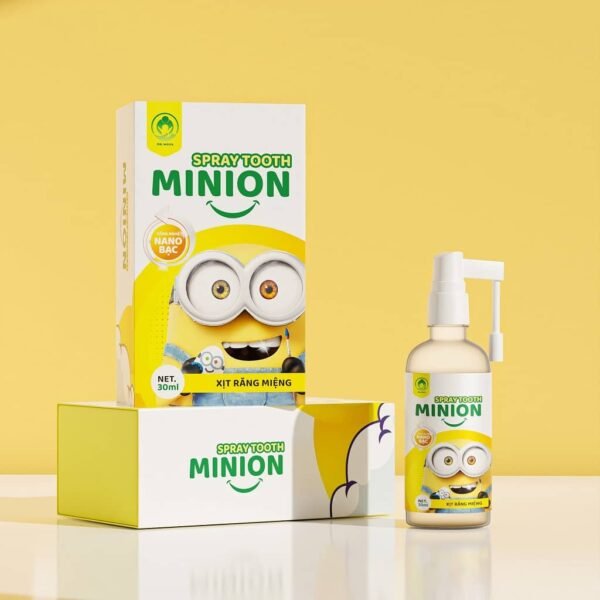 Xịt Răng Miệng Spray Tooth Minion 30ml - hinh 02