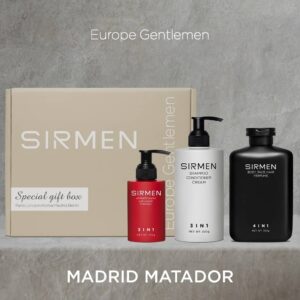 Giftbox Combo 3 Madrid Matador mỹ phẩm nam Sirmen - h01