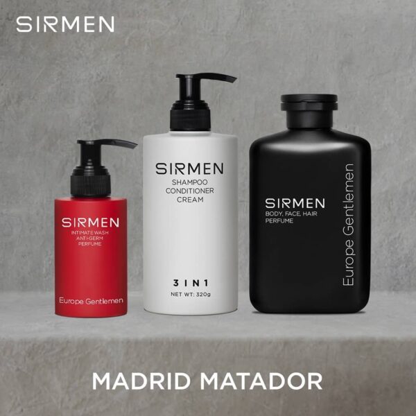 Giftbox Combo 3 Madrid Matador mỹ phẩm nam Sirmen - h02