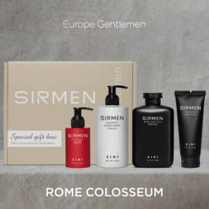 Giftbox Combo 4 Rome Colosseum mỹ phẩm nam sirmen - h01