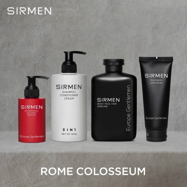 Giftbox Combo 4 Rome Colosseum mỹ phẩm nam sirmen