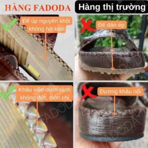 Dép da cá sấu FADODA FCD3 - hinh 04