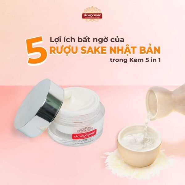 Kem Dưỡng Trắng Da Ban Ngày 5 In 1 - Sắc Ngọc Khang - hinh 03