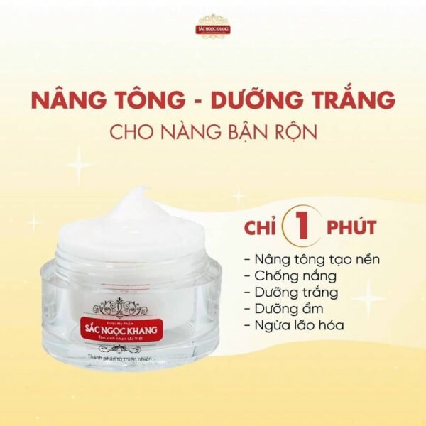 Kem Dưỡng Trắng Da Ban Ngày 5 In 1 - Sắc Ngọc Khang - hinh 04