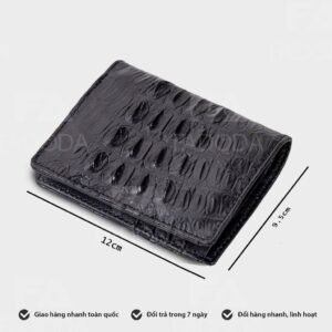 Ví Nam Da Cá Sấu Hai Mặt SP-FCW02D Fadoda - hinh 06