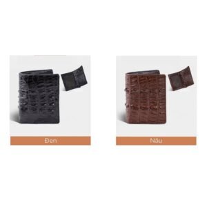 Ví Nam Da Cá Sấu Hai Mặt SP-FCW02D Fadoda - hinh 09