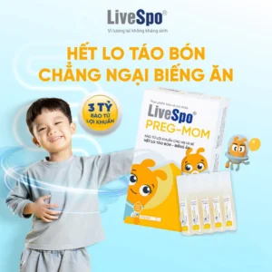 Men vi sinh Bào tử lợi khuẩn LiveSpo Pregmom - hinh 01