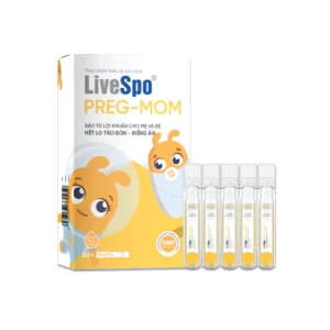 Men vi sinh Bào tử lợi khuẩn LiveSpo Pregmom - hinh 0