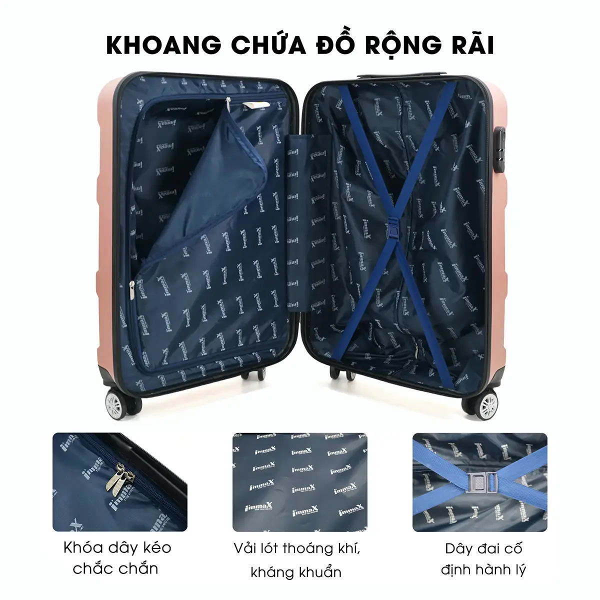 vali nhựa kéo du lịch i'mmax x12 size 24inch - hình chi tiết 03