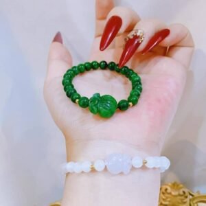 Vòng Tay Cẩm Thạch Phối Túi Tiền Thiên Nhiên - hinh 05