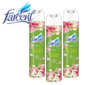 Chai xịt phòng hương hoa anh đào Farcent 320ml - hinh 02
