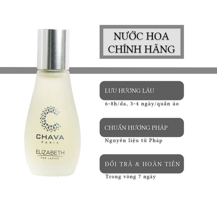 Nước Hoa Nữ Chava Elizabeth 12ml - hinh 01