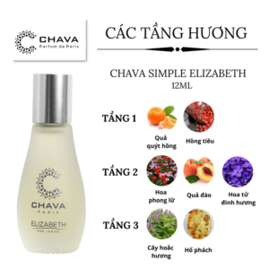 Nước Hoa Nữ Chava Elizabeth 12ml - hinh 04