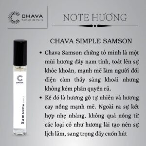 Nước Hoa Samson 10ml - Chava - hinh 02
