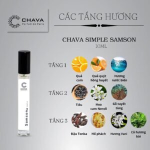 Nước Hoa Samson 10ml - Chava - hinh 03
