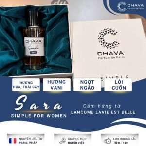 Nước Hoa Chava Sara 50ml - hinh 06