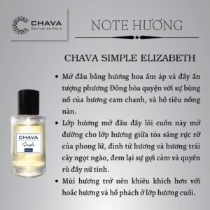 Nước Hoa Chava Elizabeth 50ml - hinh 03