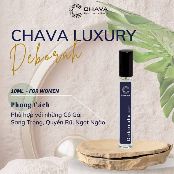 Nước Hoa Mini Luxury Deborah 10ml - Chava - hinh 08