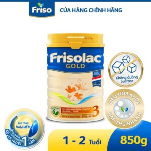 Sữa Bột Frisolac Gold 3 850g Cho Bé 1-2 Tuổi - hinh 02