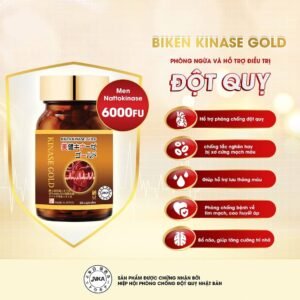 Viên uống hỗ trợ ngăn ngừa đột quỵ Biken Kinase Gold - hinh 03