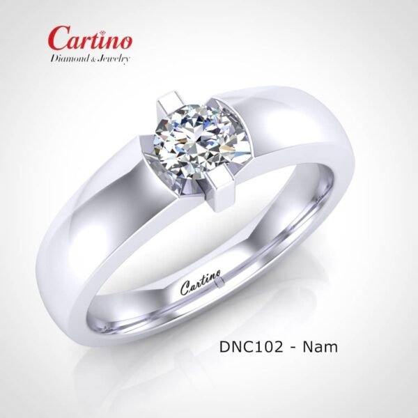 Nhẫn Cặp Cartino DNC102 – Nam