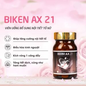Viên Uống Nội Tiết Tố Nữ Biken AX 21 - hinh 08