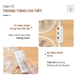 Quạt Tuần Hoàn Không Khí OLIVO CF1 PRO - hinh 017