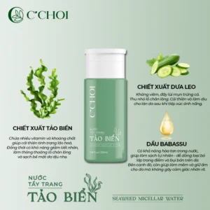 Nước tẩy trang tảo biển C'Choi - HINH 03