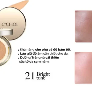 Phấn Nước C'Choi Herbal DD Cushion 15g - No.21 - Bright Tone - hinh 04