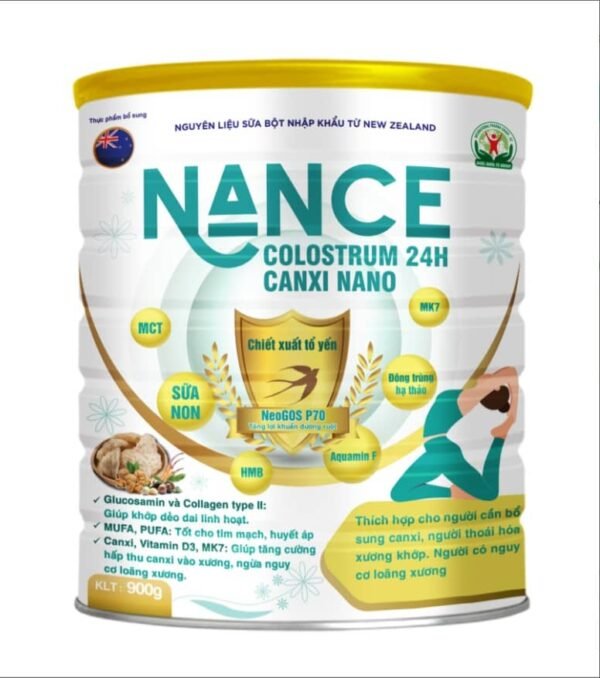 Sữa NANCE Colostrum 24h Canxi Nano - hinh 01