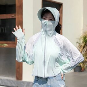 Áo Chống Nắng Polyester Mỏng Thoáng Khí - hinh 04