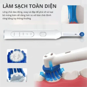 Bàn Chải Điện Đầu Xoay Tròn Kachi MK361 - hinh 011