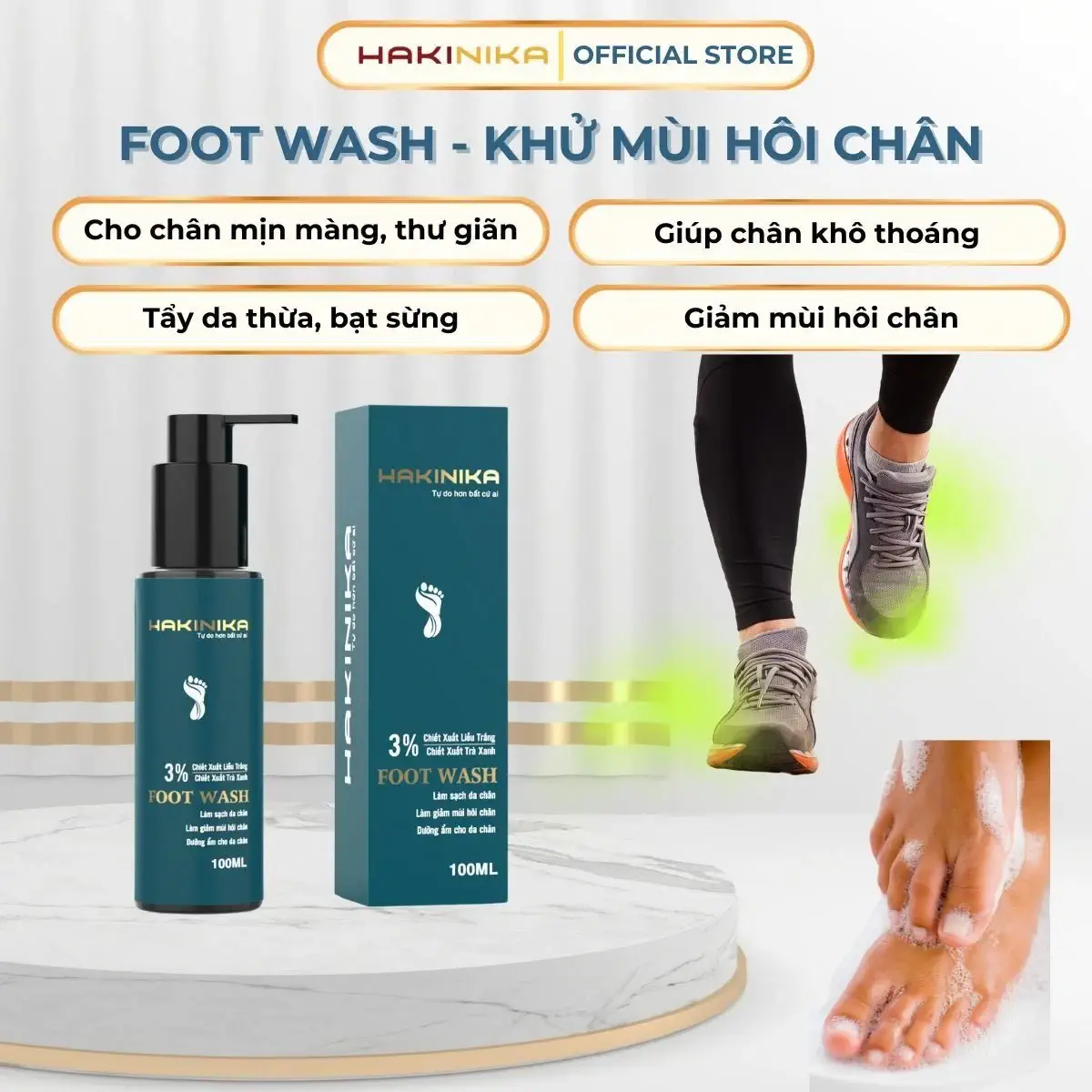 Nước khử mùi hôi chân- Hakinika - hinh 01