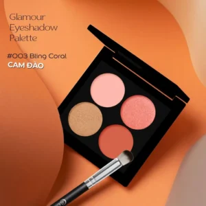 Phấn Mắt Trang Điểm C’Choi - Glamour Eyeshadow Palette - #003 Tông Cam Đào - hinh 02