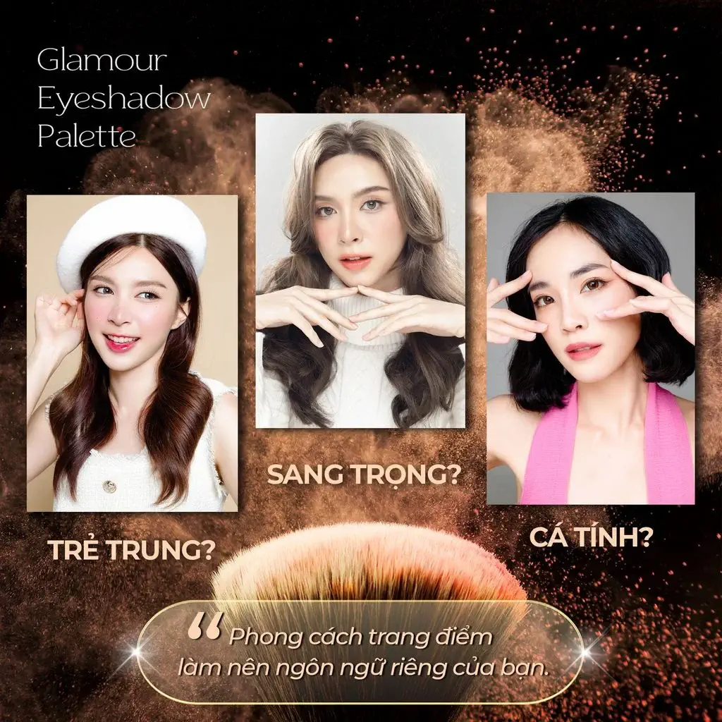Phấn Mắt Trang Điểm C’Choi - Glamour Eyeshadow Palette - hinh 03