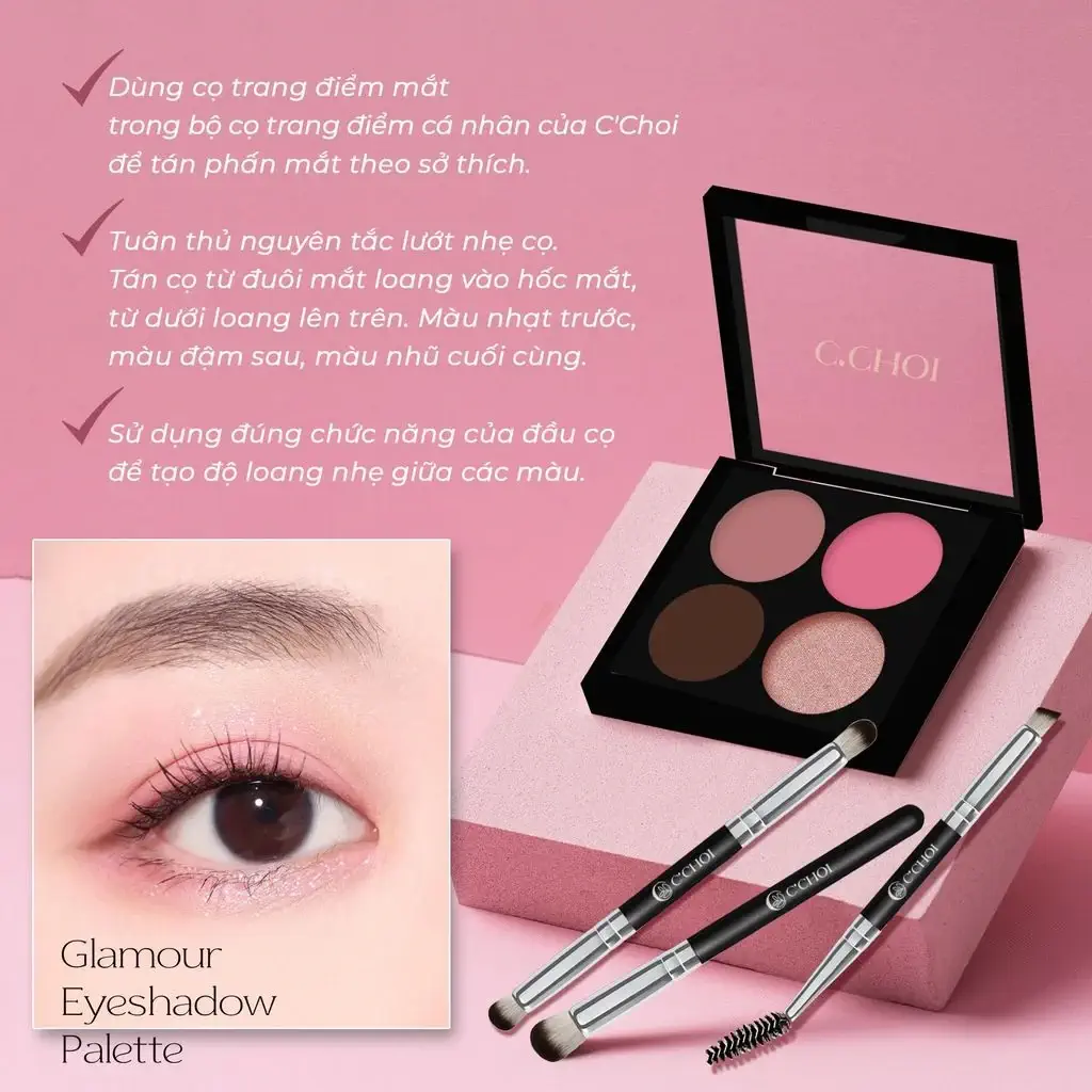 Phấn Mắt Trang Điểm C’Choi - Glamour Eyeshadow Palette - hinh 04