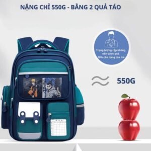 Balo chống gù IKUN - KUROMI cho bé trai, bé gái - hinh 05