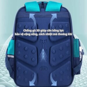Balo chống gù IKUN - KUROMI cho bé trai, bé gái - hinh 06