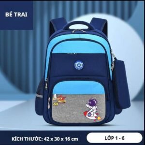 balo Happy chống gù HB Kids - hinh 012