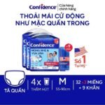 COMBO 3 Gói Tã Quần Người Lớn Confidence Slim&fit - hinh 01