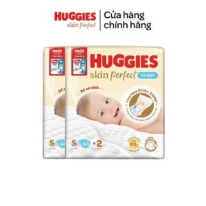 COMBO 2 Tã/bỉm Dán Sơ Sinh Huggies Skin Perfect Miếng - hinh 05