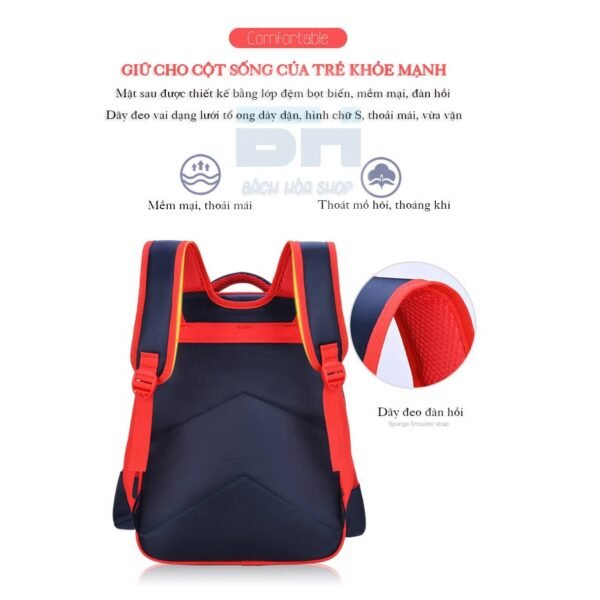 Balo Mẫu Giáo, Học Sinh Tiểu Học, Hoạt Hình 3D - BH Kids - hinh 04
