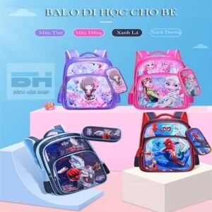Balo Mẫu Giáo, Học Sinh Tiểu Học, Hoạt Hình 3D - BH Kids - hinh 09
