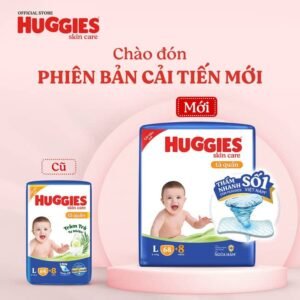 Tã/ Bỉm Quần Huggies Skincare Mega Jumbo - mẫu mới