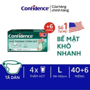 Tã Dán Người Lớn Confidence Classic Day - hinh 03