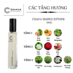 Nước Hoa Nữ Chava Simple Esther 10ml - hình 04