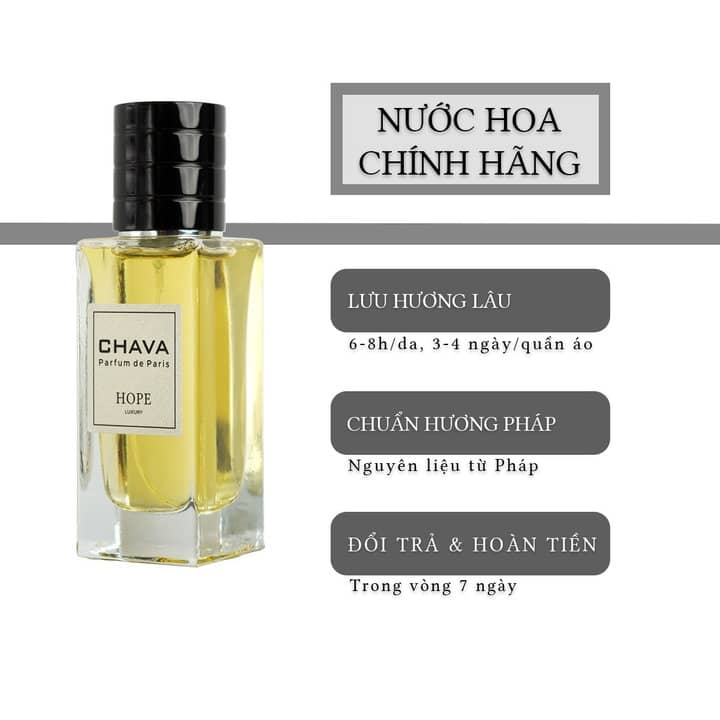 Nước Hoa Unisex Chava Luxury Hope 50ml - hình 01