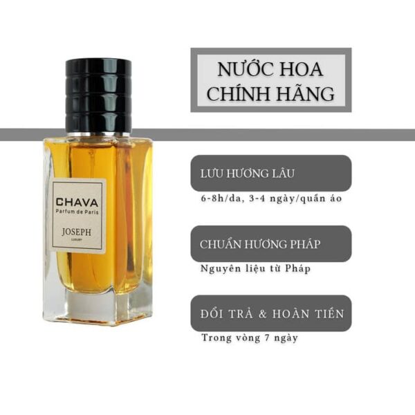 Nước Hoa Nam Chava Luxury Joseph 50ml - hinh 01